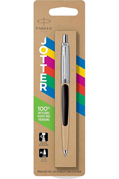 Parker قلم جل جوتر اوريجينالز من باركر | لمسة نهائية رترو بلون اسود فترة التسعينيات-5662