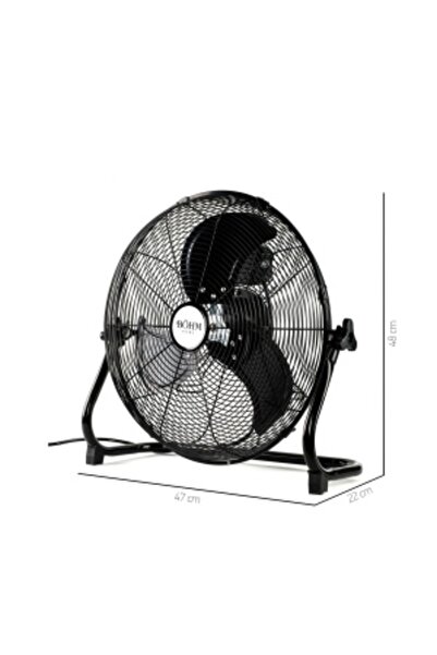 BÖHM BLFF-40 16-inch Floor Fan, 3 Speeds, 90 W, Adjustable Tilt