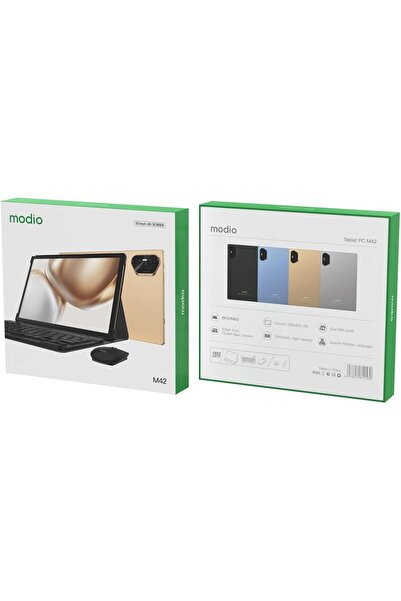 Generic Modio M42 Android Tablet, 10-inch HD, 8GB RAM, 512GB Storage