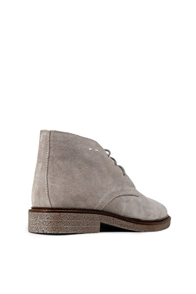 Deery Women's Genuine Suede Gray Boots