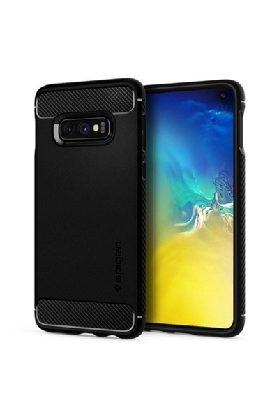 Spigen Rugged Armor Case for Samsung Galaxy S10e - Matte Black