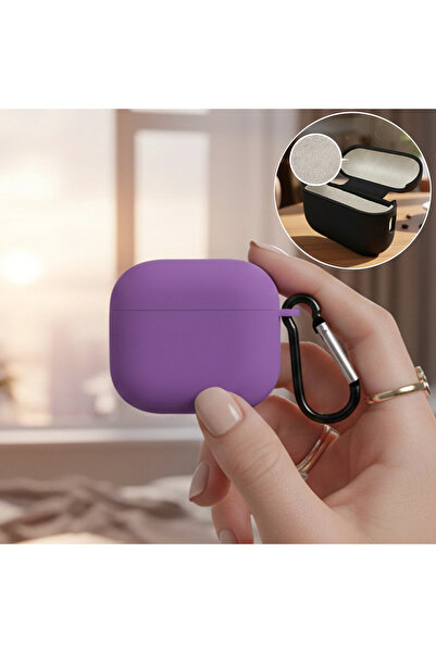 CaseOnn حافظة أبل إيربودز الجيل الرابع/مع خاصية إلغاء الضوضاء النشط مع حزام ت...