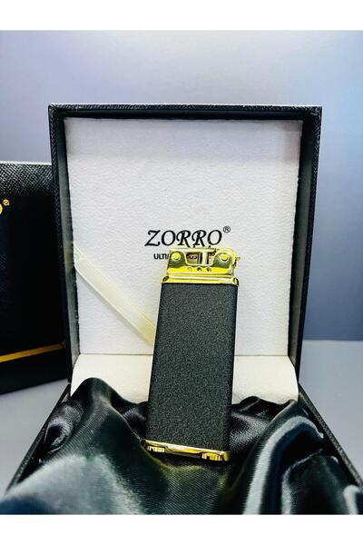 Zorro Ekstra Slim Kolay Taşınabilir Benzinli Lüks Çakmak