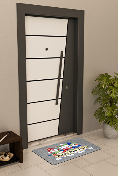 Dormot Високоякісний цифровий друк, Новий рік, Веселого Різдва, новорічна тематика, килимок для дверей