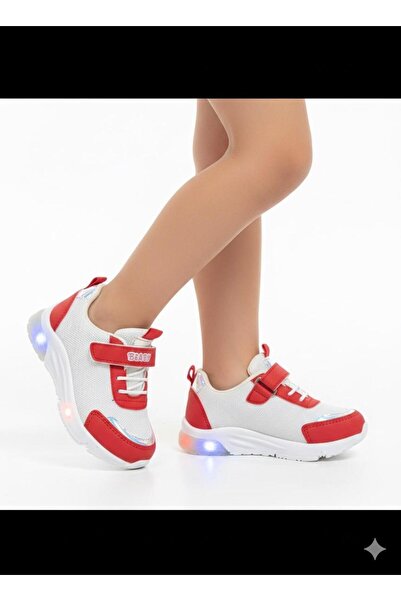 Ersa Spider Men Figured Lighted Elastic Men's Baby Sports Shoes