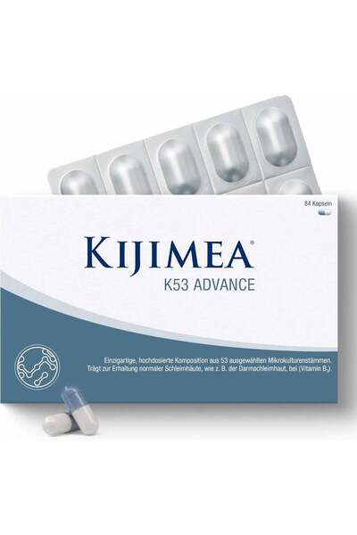 Kijimea K53 Advance - High Dose Intestinal Bacteria, 53 Strains, Biotin - 84 ...
