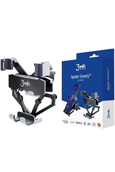 3MK Suport auto Spider Gravity, universal, negru