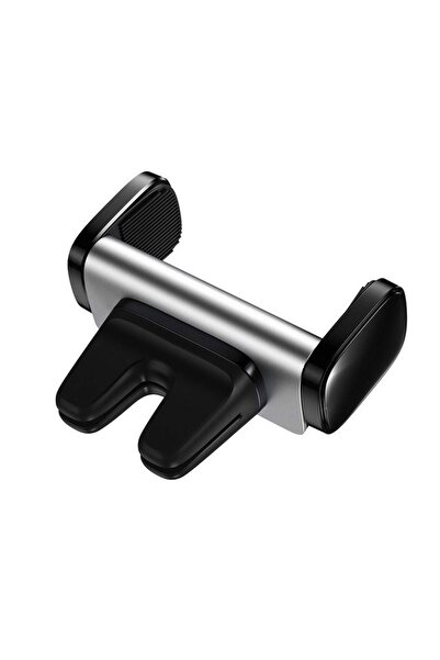 Baseus S42 Silicone Flex Car Air Vent Phone Mount - Silver