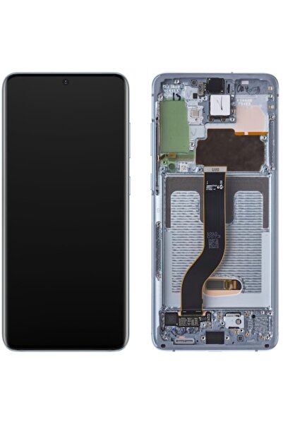 Samsung Ecran tactil pentru Galaxy S20+ 5G (G986/G985) - Albastru - Service Pack GH82-22145D