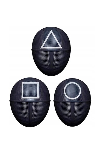 Depox Mască de vânătoare cu calamar, KORBI, 3 modele, plastic, set