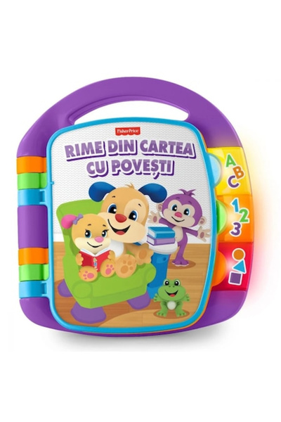 FISHER PRICE Fisher Interactive Toy, Laugh&Learn, Wonderful Storybook in Romanian