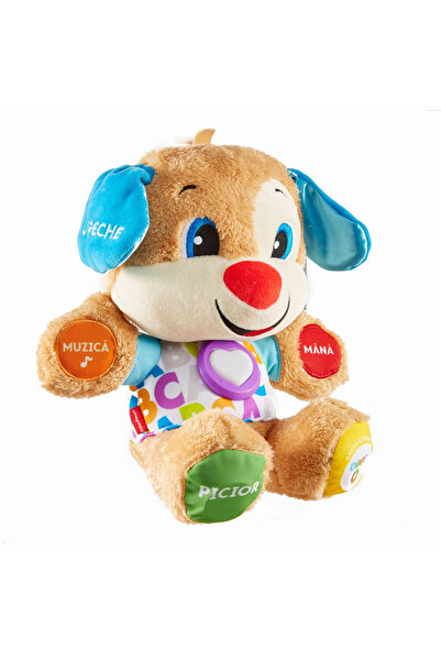 mattel Interactive Baby Toy, Educational Puppy that speaks and sings in Romanian, 6-36 months