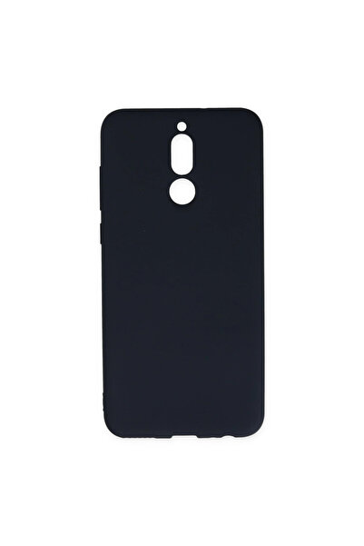 eco port حافظة متوافقة مع هاتف هواوي ميت 10 لايت نانو مخملية من الداخل سيليكون - أزرق داكن