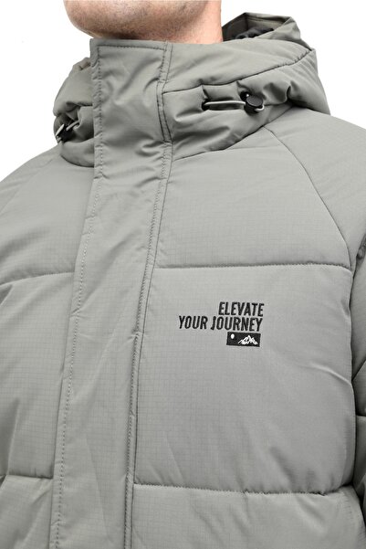 Kinetix ML COLIN 3OTW500 5PR Зелений чоловічий довгий пальто