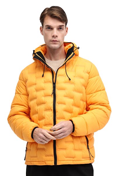 Kinetix ML TROOTS 1KMNT-02 5PR Πορτοκαλί Ανδρικό Παλτό