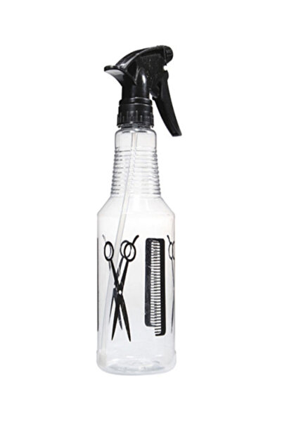 Salon System Transparent Water Spray Bottle 500ml Random Color