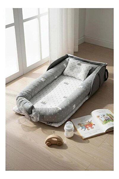 Fun Moment Portable cotton baby cot, foldable, 85 x 45 x 12 cm
