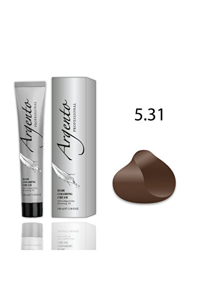 Argento Pro Hair Dye - Light Golden Brown Gray