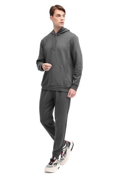 Kinetix Ανδρικό παντελόνι φούτερ MB REVES 22LJK-586062 5PR Anthracite