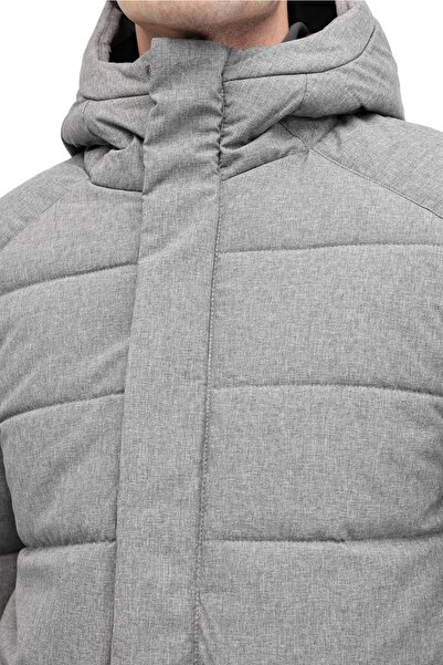 Kinetix ML DOWNEY COAT 5PR ANTRASIT MELANJ Ανδρικό κοντό παλτό