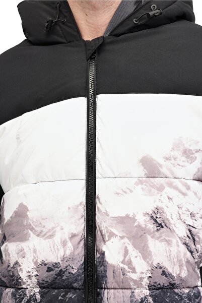 Kinetix ML 2K-KM-02 5PR Μαύρο ανδρικό κοντό παλτό