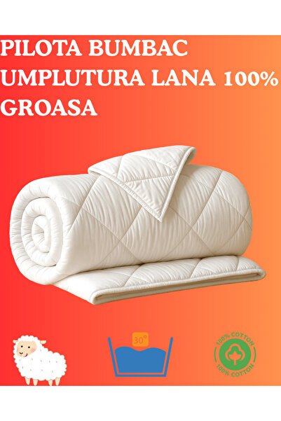 Ralex Ranforce Cotton Duvet, 100% Thick Wool Filling