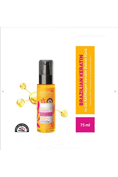 Urban Brazilian Keratin Yoğun Saç Bakım Kürü 75 ML