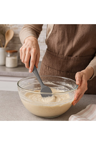 homvira 🖐️ 5-Piece Silicone Spatula & Basting Brush Set – Heat Resistant, Non-Stick, Kitchen Serving Set 🍰 🍳