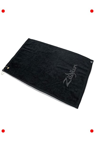 markentegra Black Drummer Hand Towel (40.6 X 12.7 cm)