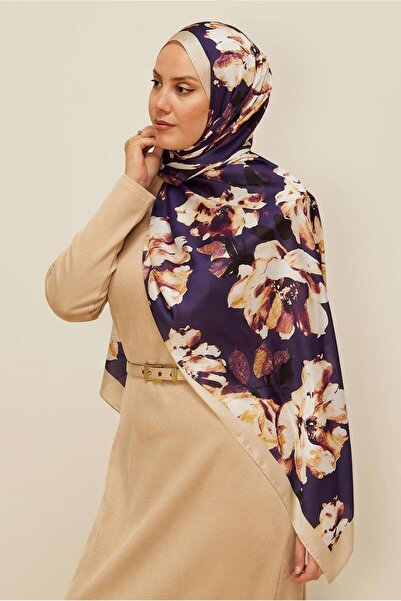 Alvina Flower Patterned Shawl 8601
