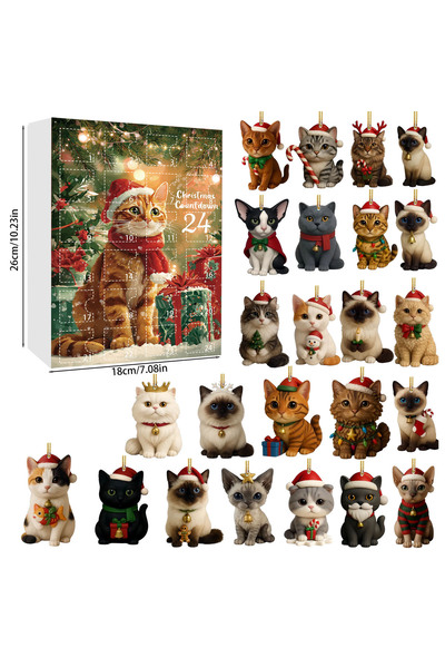 OEM Christmas Comes Festival Blind Box Christmas Tree Decoration Acrylic Pendant G (GJ507-007)