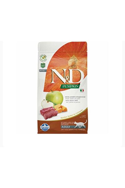 Farmin اليقطين مع لحم الغزال والتفاح 1.5 كغ طعام جاف للقطط البالغة