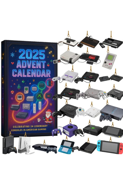 OEM Christmas Day Blind Box - American Legend 24 Game Console Blind Box -26 * 18 * 3cm