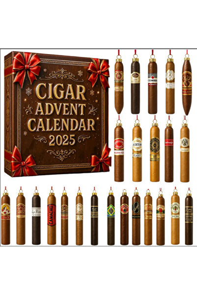 NO BRAND زينة شجرة عيد الميلاد قلادة أكريليك - تقويم العد التنازلي الكلاسيكي ...