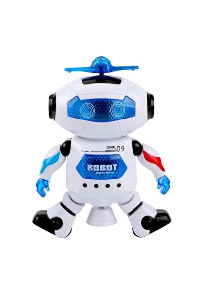 YUPY ®   Robot cu sunete, lumini colorate și mișcare, funcționează cu baterii...