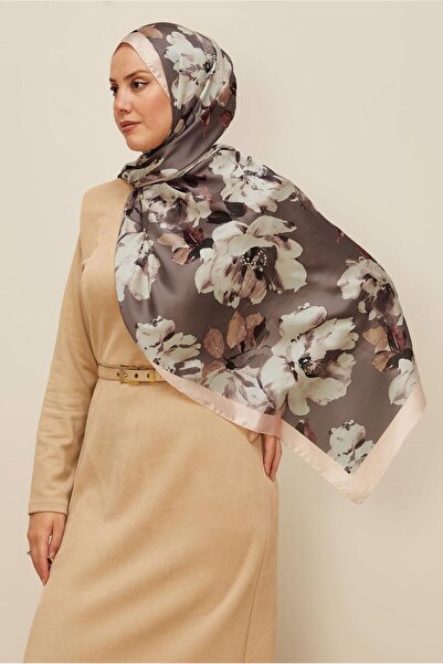 Alvina Flower Patterned Shawl 8601