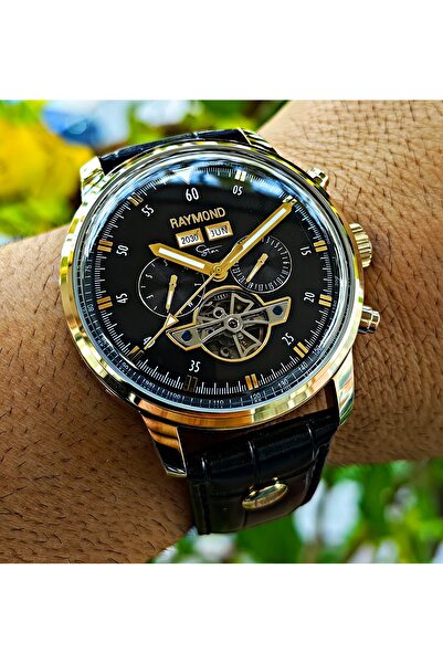 Raymond Star Series Bombe Cam Automatic Men's Wristwatch