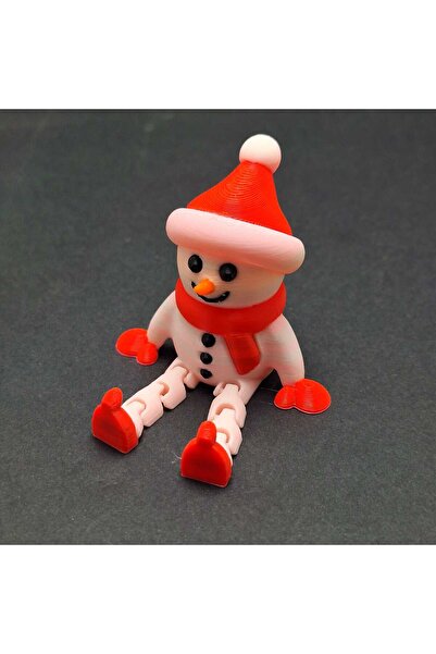 petadora Christmas Ornament - Sitting Snowman