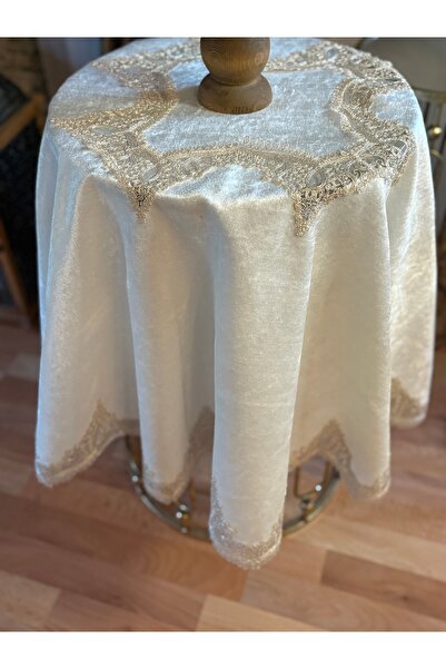 Ceki Home ✨ Melisa Velvet Round Tablecloth ✨