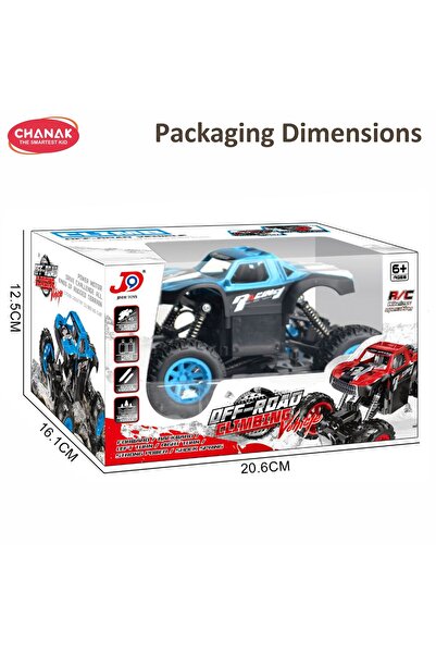 Chanak Off-Road Climbing RC Car 1:20 Scale, Rechargeable Remote Control Truck (Color as per Availability)