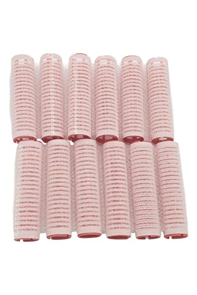 Salon System Plastic Hair Rollers 12 Pieces