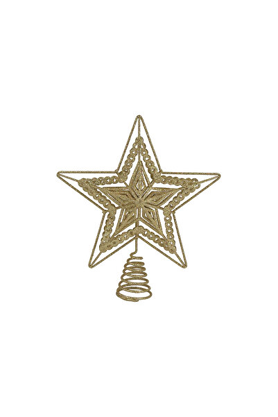 Christmas Magic Star Tree Top Gold 25x5.5x30cm