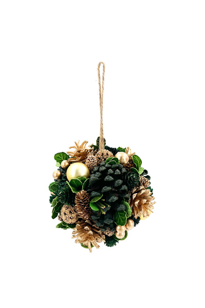 Christmas Magic Christmas Hanging Ball Gold 19cm
