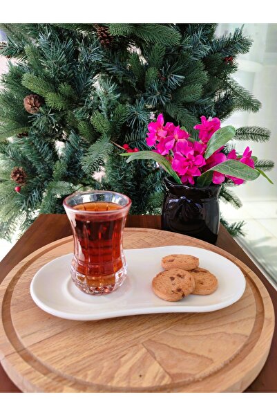 Madame Coco Dune Plate Tea Plate with Presentation Tray - 22 X 11.5 cm - 1 Piece