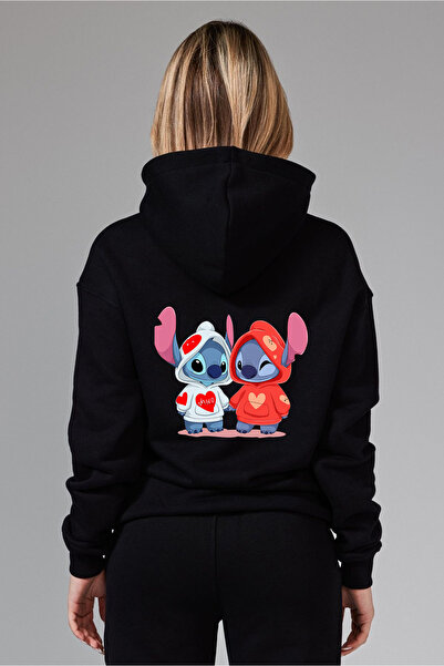 aytok tekstil سترة نسائية من القطن موديل بغطاء رأس بجيب كنغر قصة فضفاضة هودي ...