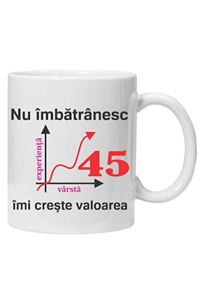 CRD PRINT Cană ceramică personalizată „Nu îmbătrânesc, valoarea mea crește” 3...