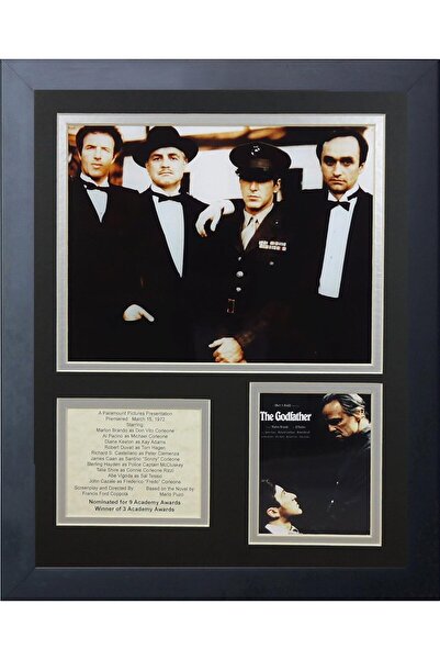 Legends Never Die The Godfather Collectible | Framed Collage Wall Art by | 28...