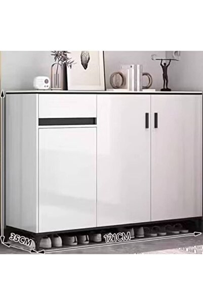 NKX Premium High Quality Shoe Cabinet with Multifunctional Drawers 140CM