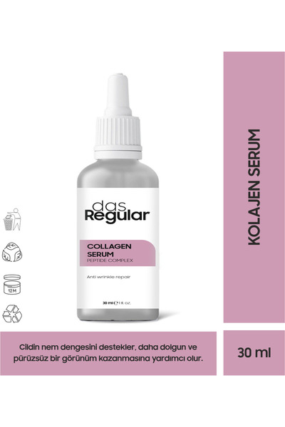 das Regular Yaşlanma ve Kırışıklık Karşıtı Kolajen Serum 30ml