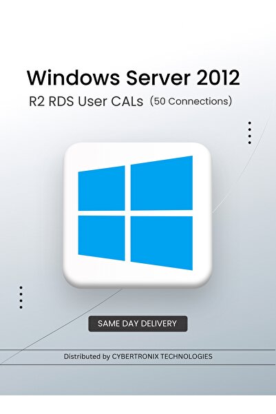 MICROSOFT Windows Server 2012 R2 RDS User CALs (50 Connections) | Digital License | SAME DAY DELIVERY